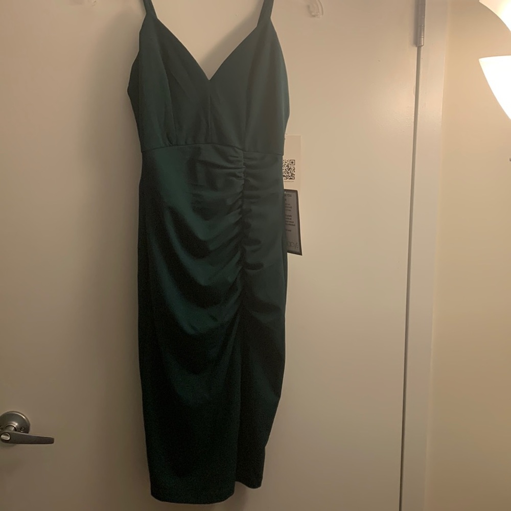 Macys Emerald Green Cocktail Dress